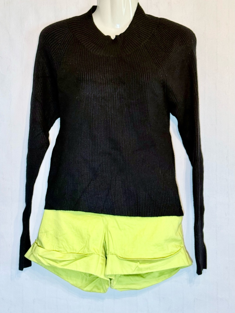 ALLOY Black Ribbed Long-Sleeve Sweater - Picture 5 of 5
